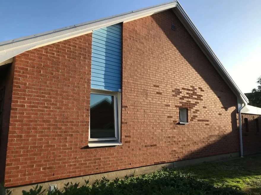 Nylagd puts på radhus i modern stil